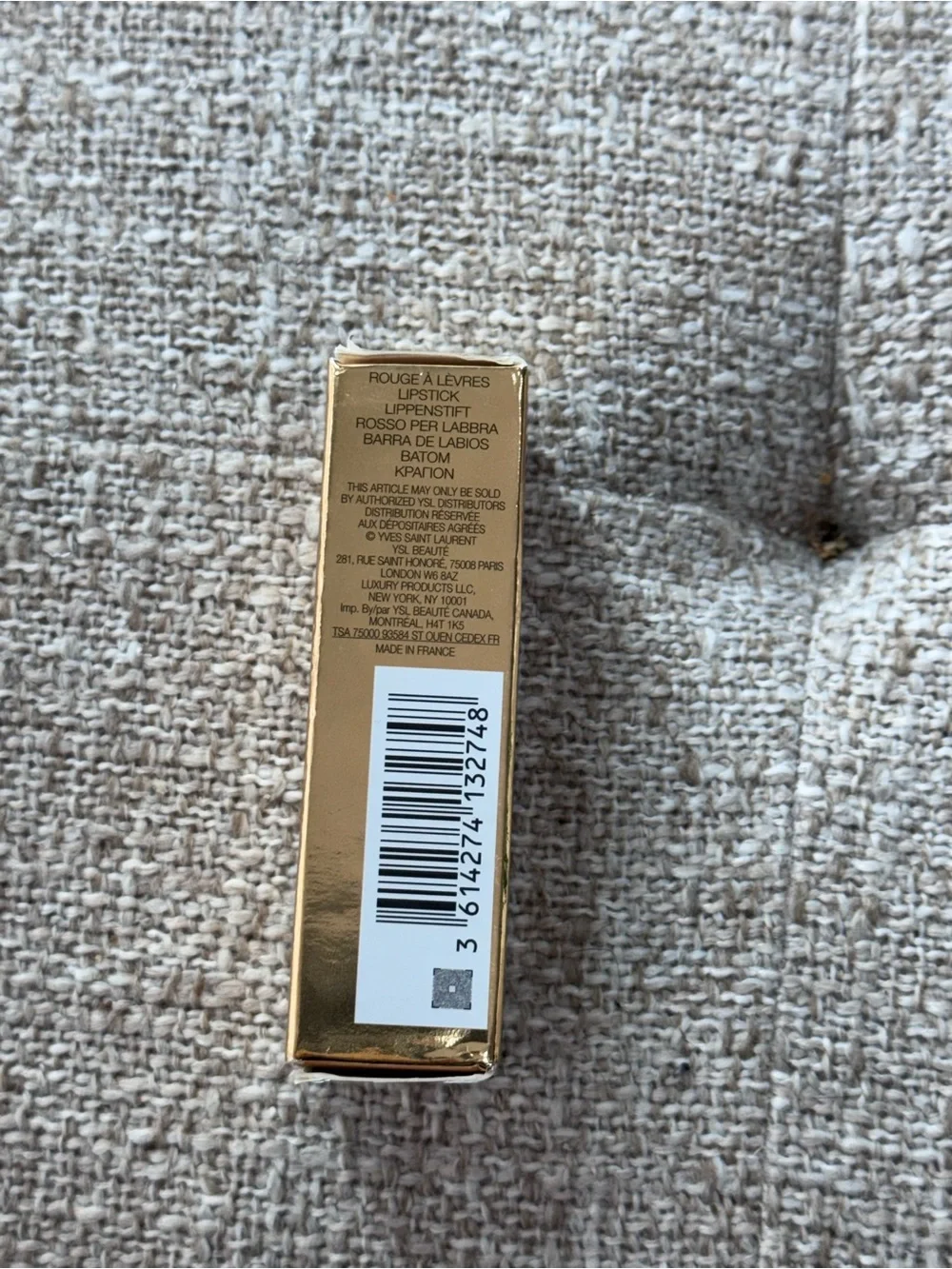 YSL love shine lipstick 206 spicy affair